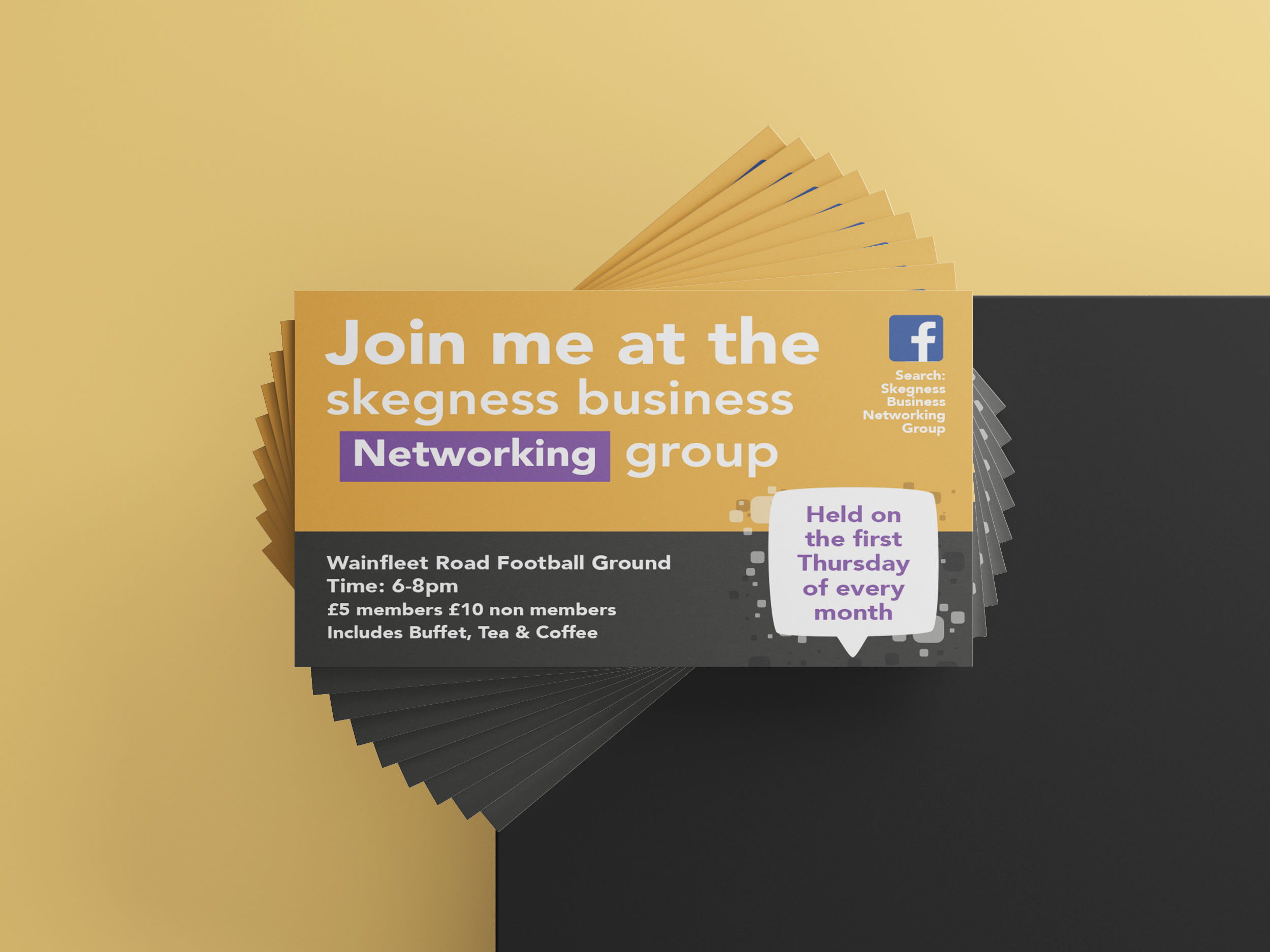 Skegness Pier Party Leaflet Design