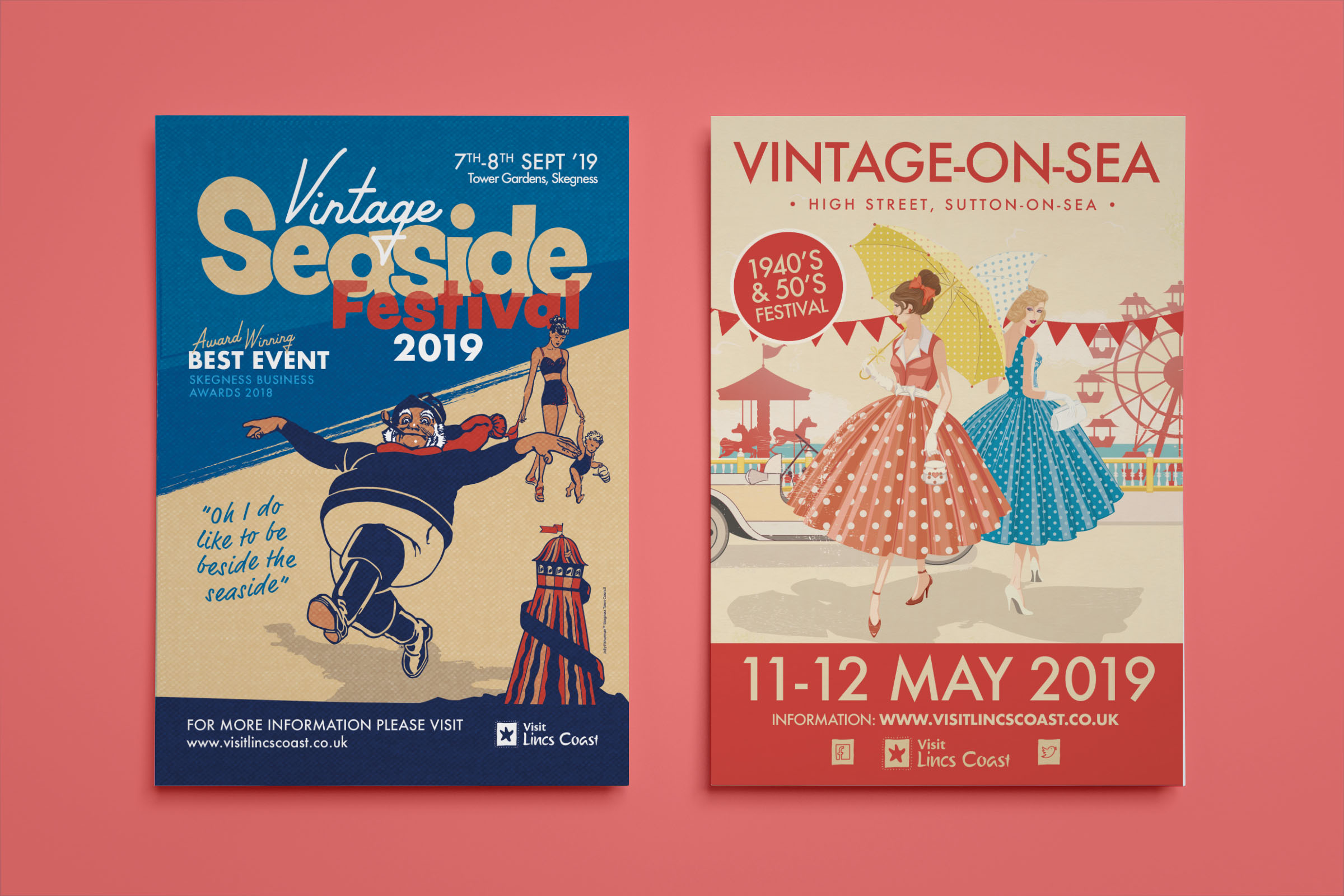 Vintage Event Flyer Designs